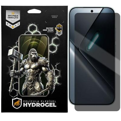 Película de Privacidade Gshield para Poco X8 Pro Hydrogel Compatível com Tela Curva
