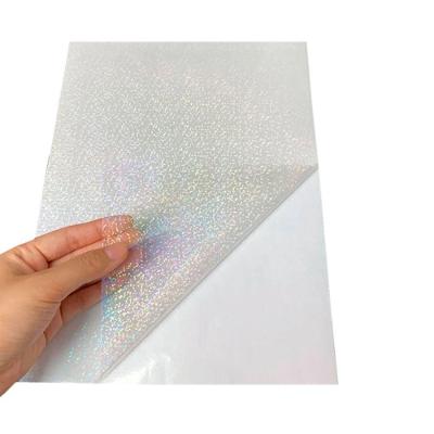 Papel Adesivo Holográfico Vinil Motivate Dots Pontinhos A4 Pacote 50 Folhas