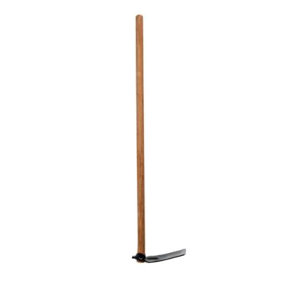 Enxadão Estreito em Aço Carbono Cabo Madeira 120cm para Jardim e Obra Minasul