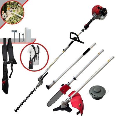 Roçadeira Multifuncional 2 Tempos TBC43MT 42,7cc 1,8HP 4 em 1 com Acessórios Completos Toyama