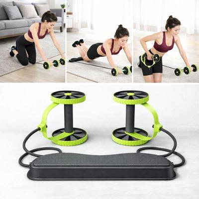 Roda Abdominal Revoflex Xtreme com Elásticos para Treino Completo em Casa