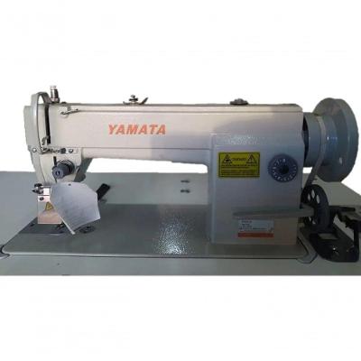 Máquina de Costura Reta Yamata Doméstica com Retrocesso Branco 110V
