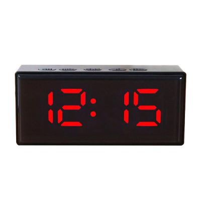 Relógio Digital de Mesa LED SZ6093-05 Compacto Essencial para Escritório e Quarto Tudo em Caixa