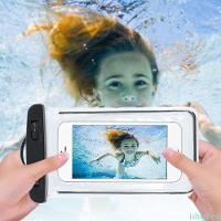 Capa a Prova D'agua para Celular Smartphone Galaxy Iphone Preta - 3