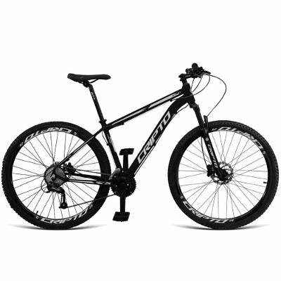 Bicicleta Cripto 24v Acera Mountain Bike Aro 29 Quadro Alumínio 24 Marchas Cripto Bikes