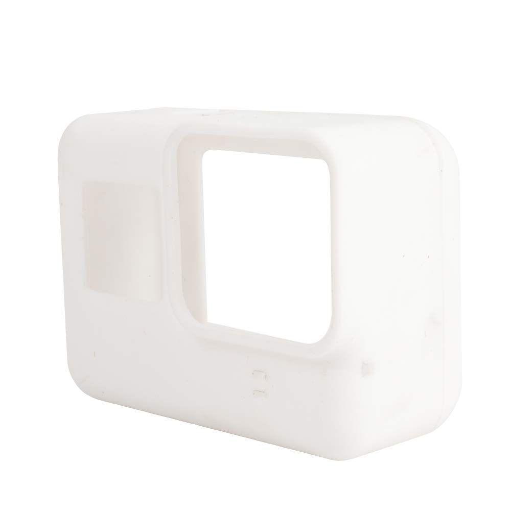 Capa e Tampa Silicone para Câmeras GoPro 5 à 7 - Branca - 4