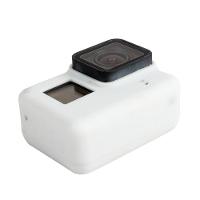 Capa e Tampa Silicone para Câmeras GoPro 5 à 7 - Branca - 3