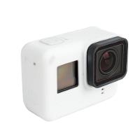 Capa e Tampa Silicone para Câmeras GoPro 5 à 7 - Branca - 5