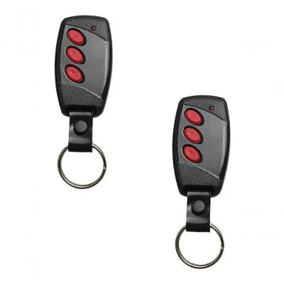 Kit Controle Remoto Universal 3 Botões 433MHZ para Portão e Alarme Hombrus