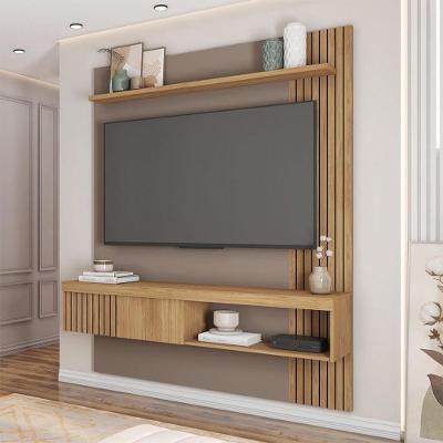 Painel para Tv Selina 55 150cm Mdp com Porta de Correr Buriti-fendi Gran Belo