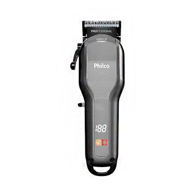 Cortador de Cabelos PCR07 sem Fio Cinza Cromado Philco Bivolt