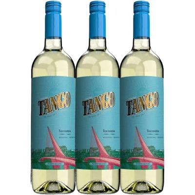 Kit 3 Garrafas Vinho Branco Mendoza Tango Vinas Del Torrontes 750ML