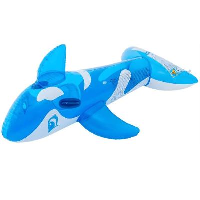 Boia Inflável Baleia WS37215 145x80cm para Piscina Infantil Wellmix