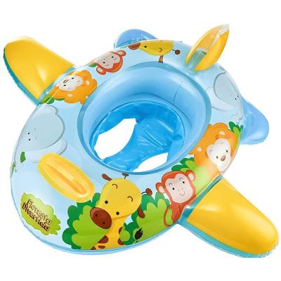 Boia Bote Avião Floresta Divertida Infantil Verde para Piscina Dm Toys