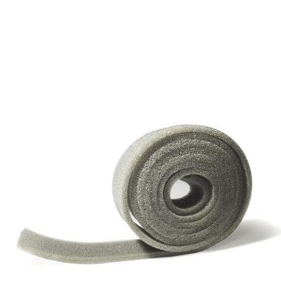 Espuma para Chicote sem Cola Rolo 2m Cinza Grafite Kit 10 Unidades Technoise