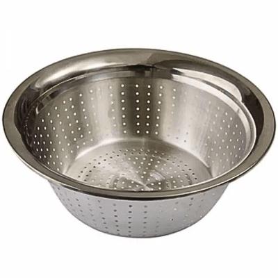 Escorredor de Alimentos CK5701 em Aço Inox 29x29x9,2cm para Cozinha Prata Clink