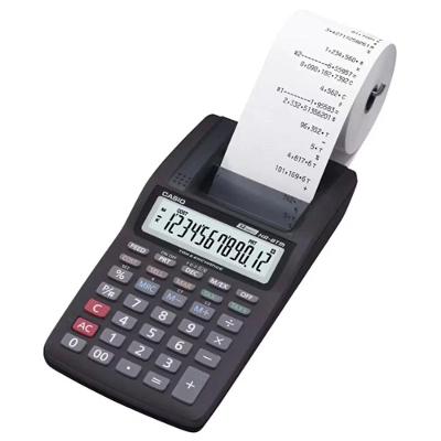 Calculadora com Impressão Casio HR-8RC-BK 12 Dígitos para Uso Financeiro de Escritório Preto
