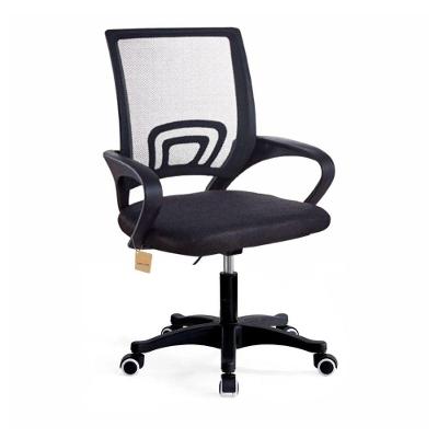 Cadeira Giratória Diretor 70.10.GA.PT Tela Mesh Base Nylon Preta Mak Decor
