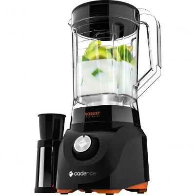 Liquidificador Cadence Robust Liq400 1000W 3,3L Preto 110V para Cozinha