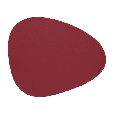 Jogo Americano Avulso Ravena Modern Merlot em PVC Dupla Face para Mesa Vermelho Copa & Cia