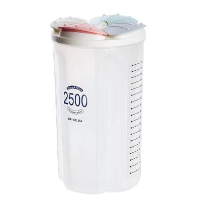Pote Dispenser para Mantimentos 4 em 1 Porta Sabao Po Multiuso para Lavanderia Multicoisa da Paju