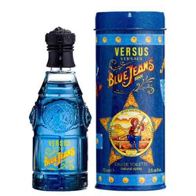 Perfume Blue Jeans Masculino Eau de Toilette Amadeirado 75ML Versace