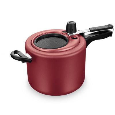 Panela de Pressão No20 com Visor Alumínio Antiaderente 4,5L MTA Alumínios