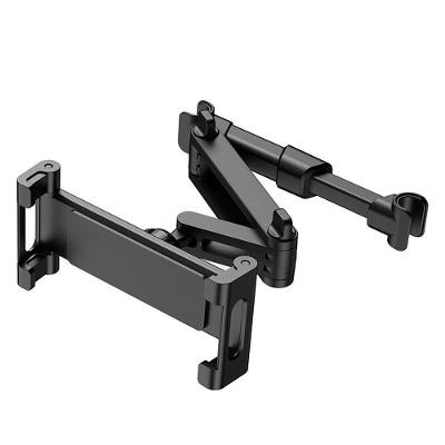 Suporte para Tablet e Celular de Carro Tudo em Caixa SUP081 Encosto de Cabeça Ajustável Preto