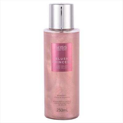 Body Splash Simmer Blush Princess Feminino 250ML Floral Frutal Kiss New York