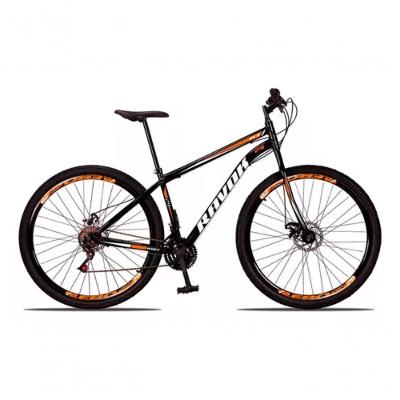 Bicicleta Ravok Urbana Aro 29 Quadro Aço 21 Marchas Freio a Disco Laranja