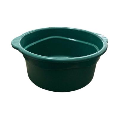 Bacia Redonda 25L Polipropileno para Lavanderia Cozinha e Banheiro Verde