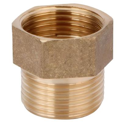 Aumento de Latão Curto 1-2 783 para Instalação Hidráulica Dourado Furkin