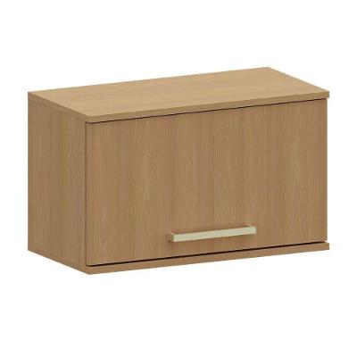 Armário Aéreo para Geladeira Duna 1 Porta em MDF 15mm 60cm Freijó Luciane Móveis