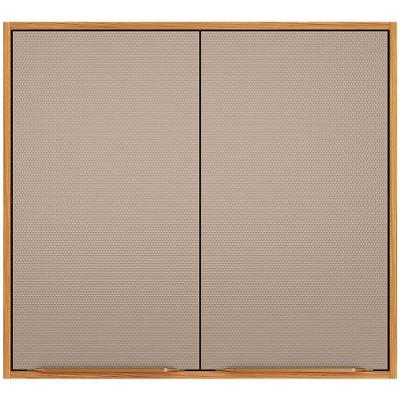 Armário Aéreo para Cozinha Valena 80cm 2 Portas MDF Cinamon-nude Demóbile