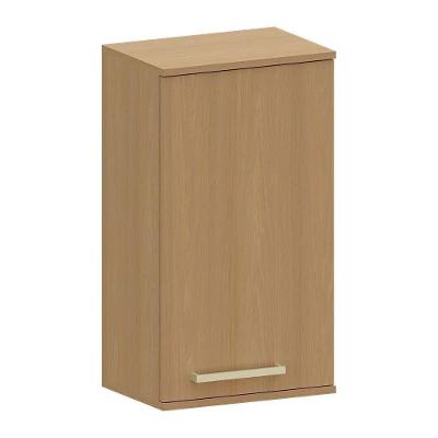 Armário Aéreo Duna 40cm 1 Porta MDF Giratória Freijó Luciane Móveis
