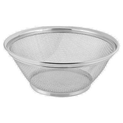 Escorredor Multiúso CK4592 em Aço Inox com Estrutura Telada para Cozinha Prata Clink
