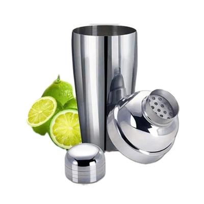 Coqueteleira Cobbler 500ML para Drinks em Aço Inox Acabamento Espelhado Uso Doméstico Inox Lehaví