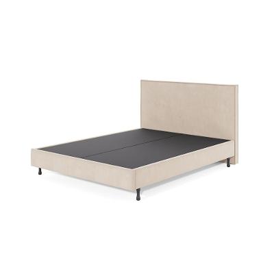 Cama Casal One com Cabeceira Moderna em MDF Eucalipto Bege TB Ecommerce
