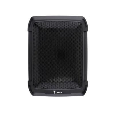Caixa Amplificada Automotiva Subwoofer Ativo 8x12 150W RMS Push 008201 para Som de Carro Tanca