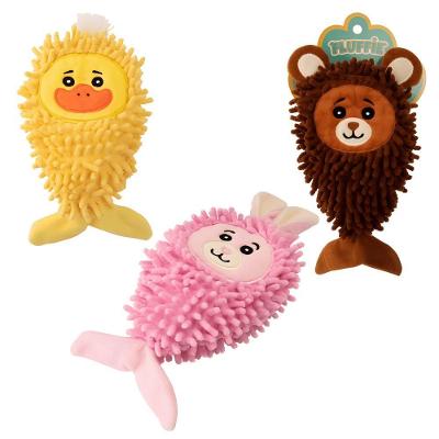 Brinquedo Pet de Pelúcia Felpudo Fluffie CB4922 para Cães em Poliéster 7x13x25cm