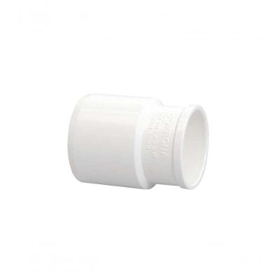 Bucha de Redução para Esgoto 50x40mm em PVC Rígido Branco para Sistemas Sanitários Krona