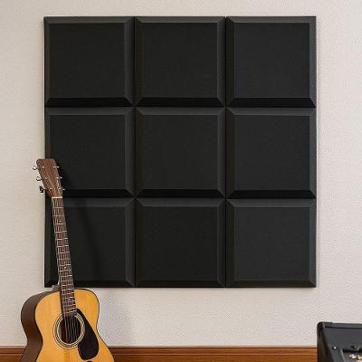 Kit 10 Placa Acústica Lisa Antichamas 30x30x5cm Cinza Central Espumas