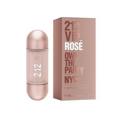 Hair Mist 212 Vip Rosé Feminino 30ML para Cabelos Carolina Herrera