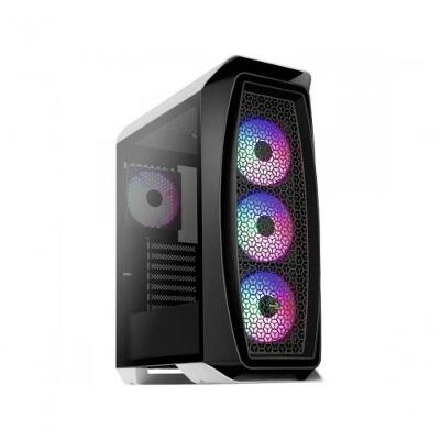 Gabinete Gamer Aero One Frost com Fans Rgb e Lateral de Vidro Branco Aerocool