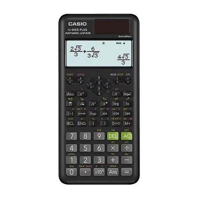 Calculadora Científica Casio FX-85ES Plus 2da Edição 12 Dígitos com 252 Funções Preto
