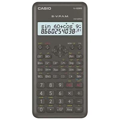 Calculadora Científica Casio FX-82MS-2 New Edition 12 Dígitos Cinza