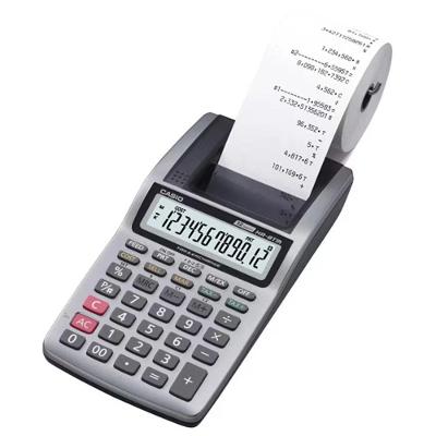 Calculadora com Impressão Casio HR-8RC-WE-DC 12 Dígitos com Funções Financeiras Branco