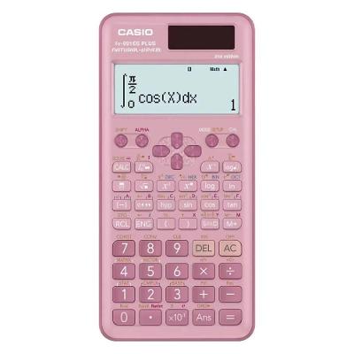 Calculadora Científica Casio FX-991ES Plus-PK com Display Natural Textbook Rosa Pastel
