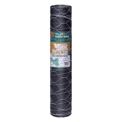 Tela para Chiqueiro e Cercamento de Ovinos Tela Hexagonal 0,8mx25m Fio 1,65mm Barriga Verde