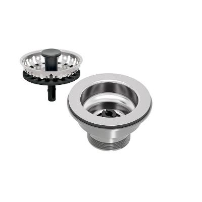 Válvula 3 1-2 sem Escape em Aço Inox 430 e Polipropileno para Pias Cubas e Tanques Tramontina